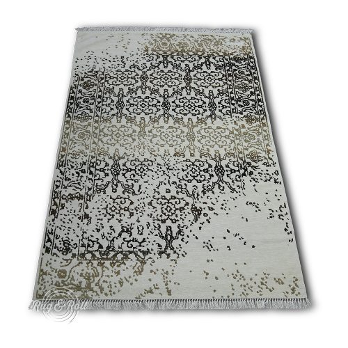 PEARL White L krém-barna Vintage mintás szőnyeg 160 x 230 cm