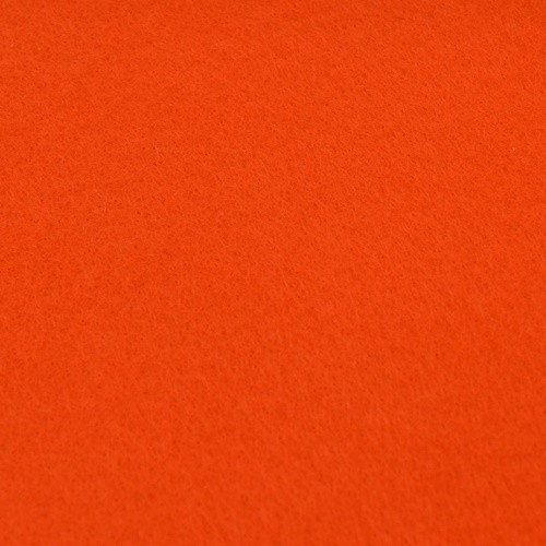 BD_Sötét narancssárga színű Poli filc anyag